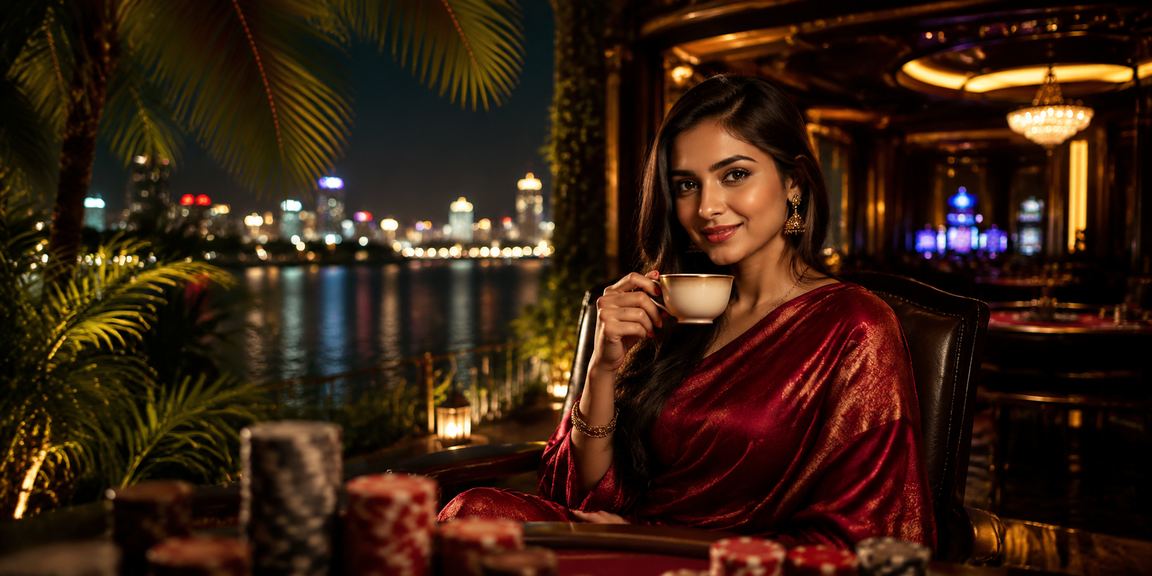 ঢাকায় ক্যাসিনো বেটিং গেমে অংশগ্রহণকারী বাংলাদেশি মডেল